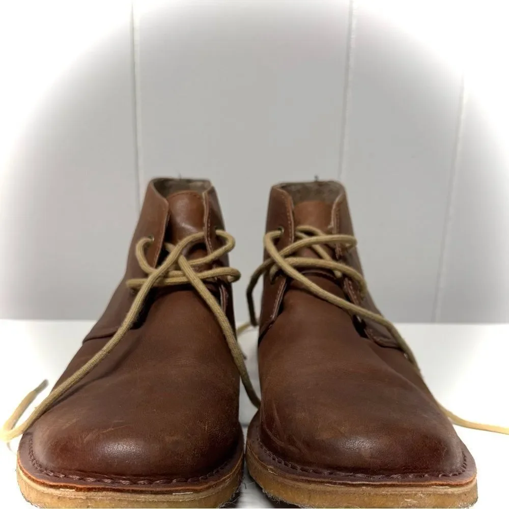 UGG Men's Tan Leather Chukka Boots Leighton size 9